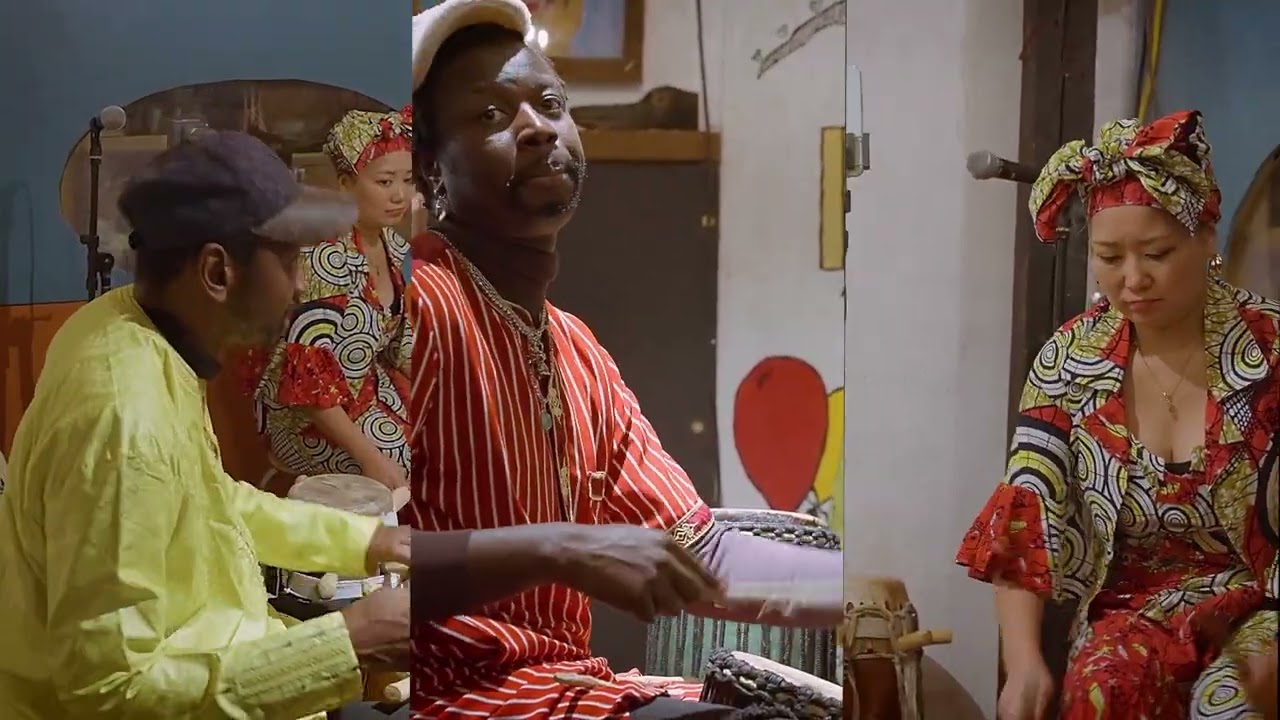セネガル祭🇸🇳セネガル相撲の力士を招いてダンスパーティー