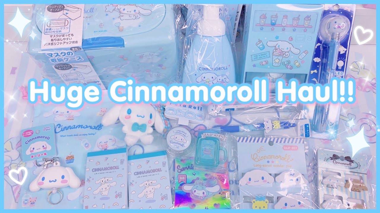 Огромный шопинг от Kawaii Sanrio Cinnamoroll!