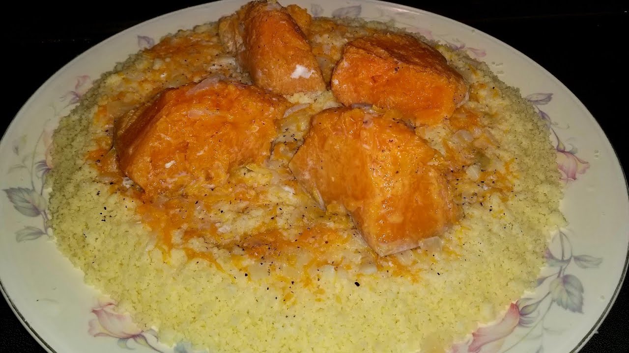 كسكسو بالحليب والكرعة ولااروع لديد بمكونات بسيطة😋