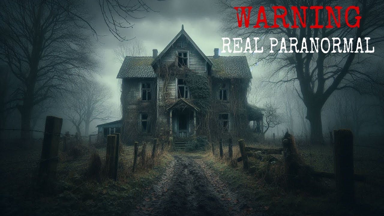 ABANDONED HOUSE SO HAUNTED I FELL DOWN THE STAIRS! | REAL PARANORMAL