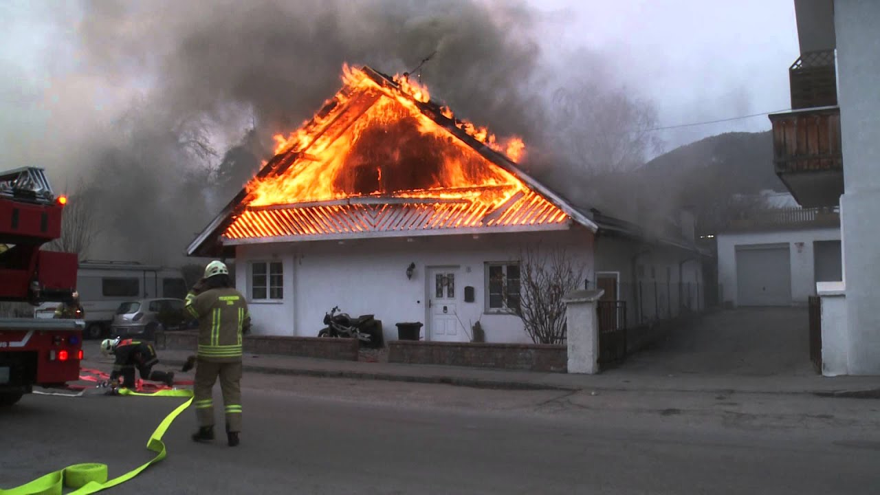 Wohnhausbrand in Zirl