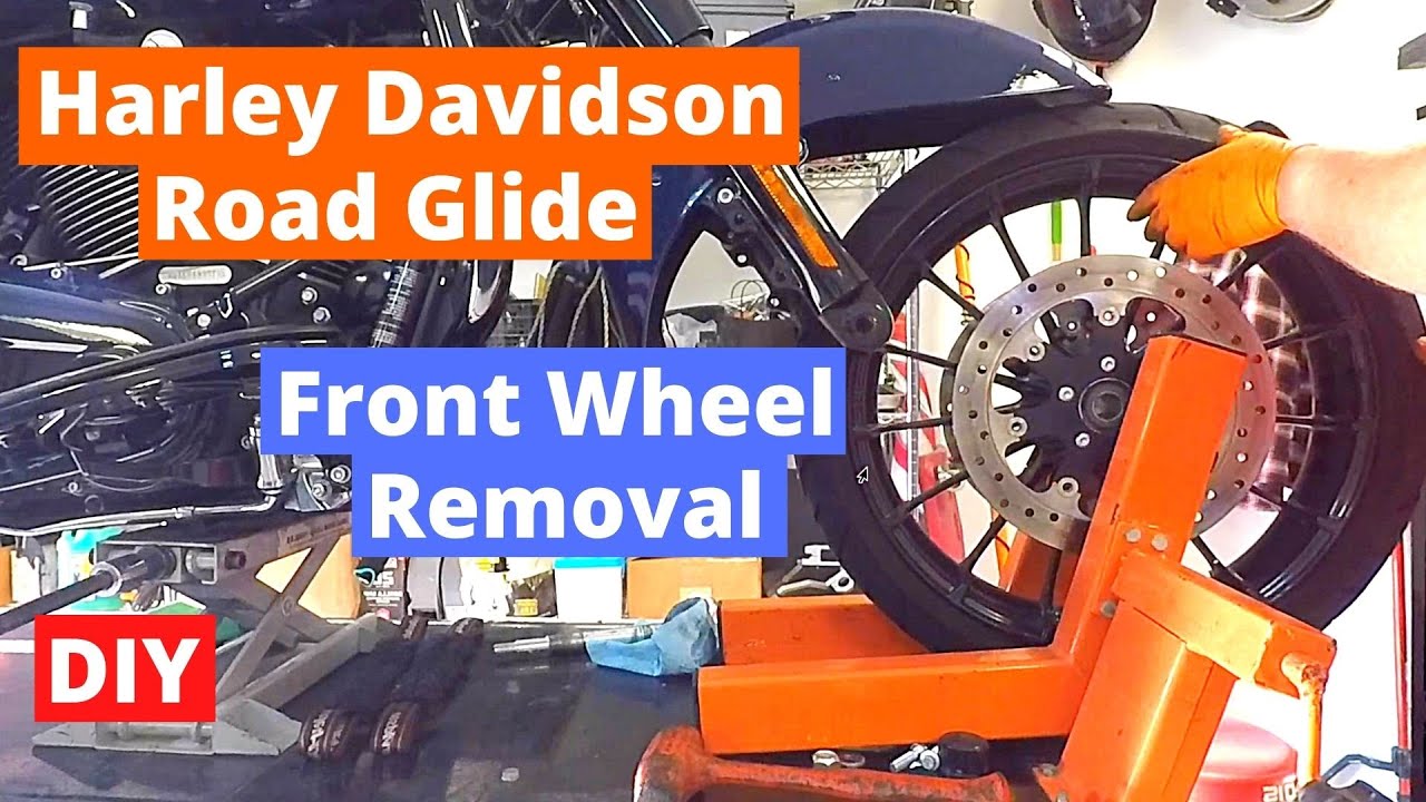 Как снять переднее колесо 2019 Harley Davidson Road Glide своими руками