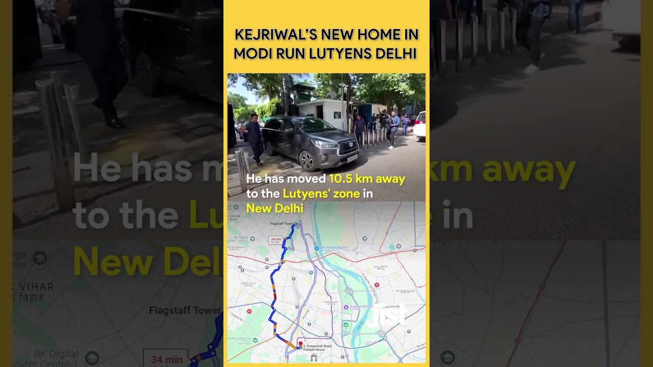 Kejriwal Moves Into AAP MP's Lutyens House | Jist