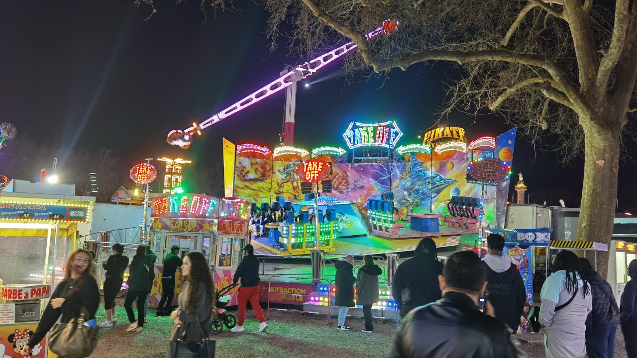 Fête Foraine/ Foire aux Plaisirs Bordeaux mars 2026