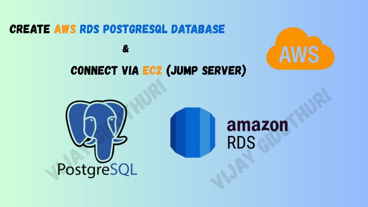 Create AWS RDS PostgreSQL Database & Connect via EC2 (Jump Server) | Step-by-Step Guide | AWS | RDS