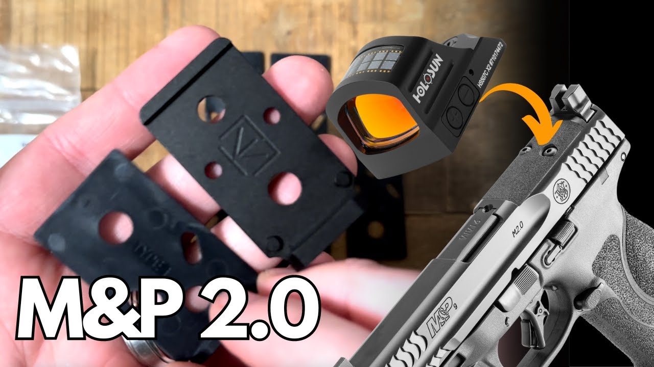 Оптическая пластина M&P 2.0 слишком хлипкая? Используйте эту.