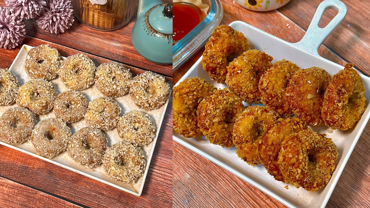 Chicken Doughnuts Recipe | Chicken Donuts Recipe | Chicken Snacks | Ramzan Recipes 2026