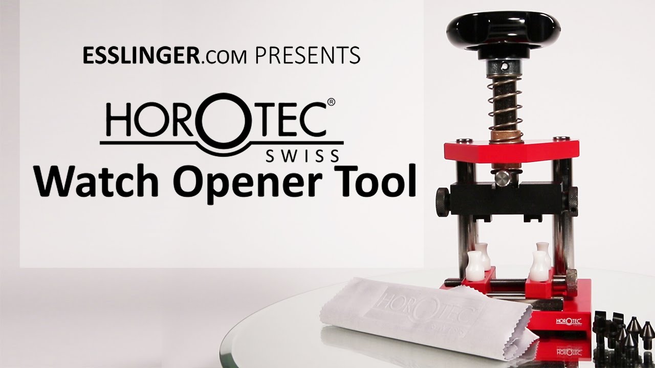 Horotec Watch Opener Tool Professional Watchmakers Back Remover