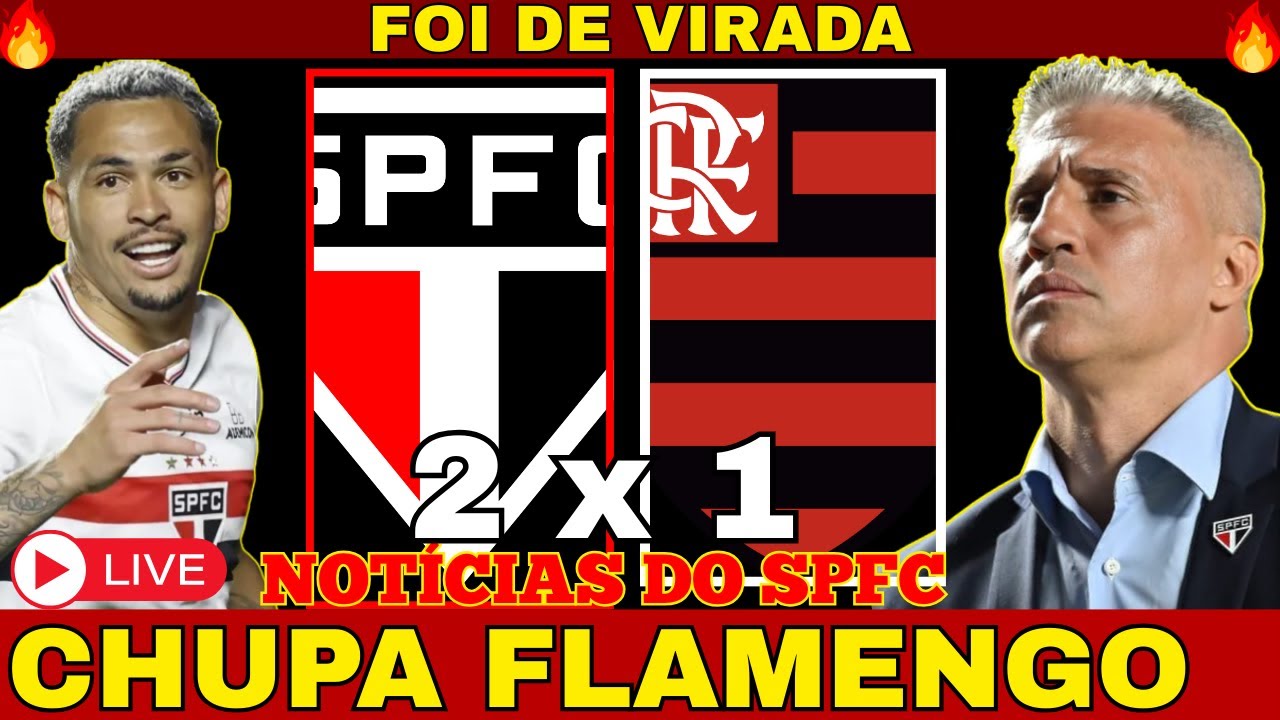 DE VIRADA!! PÓS JOGO SÃO PAULO 2 X 1 FLAMENGO, BRASILEIRÃO 2026