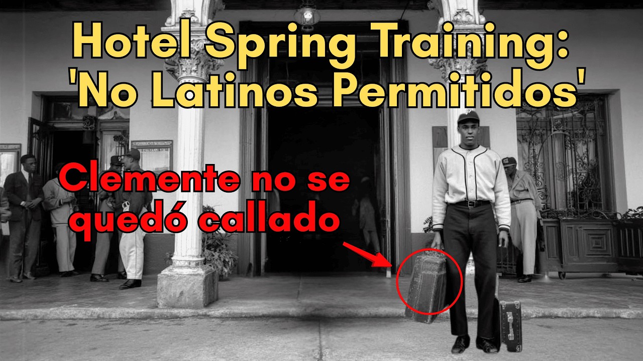 Roberto Clemente Llegó a Hotel Spring Training 'No Latinos Permitidos' — Se Negó a Entrar Callado