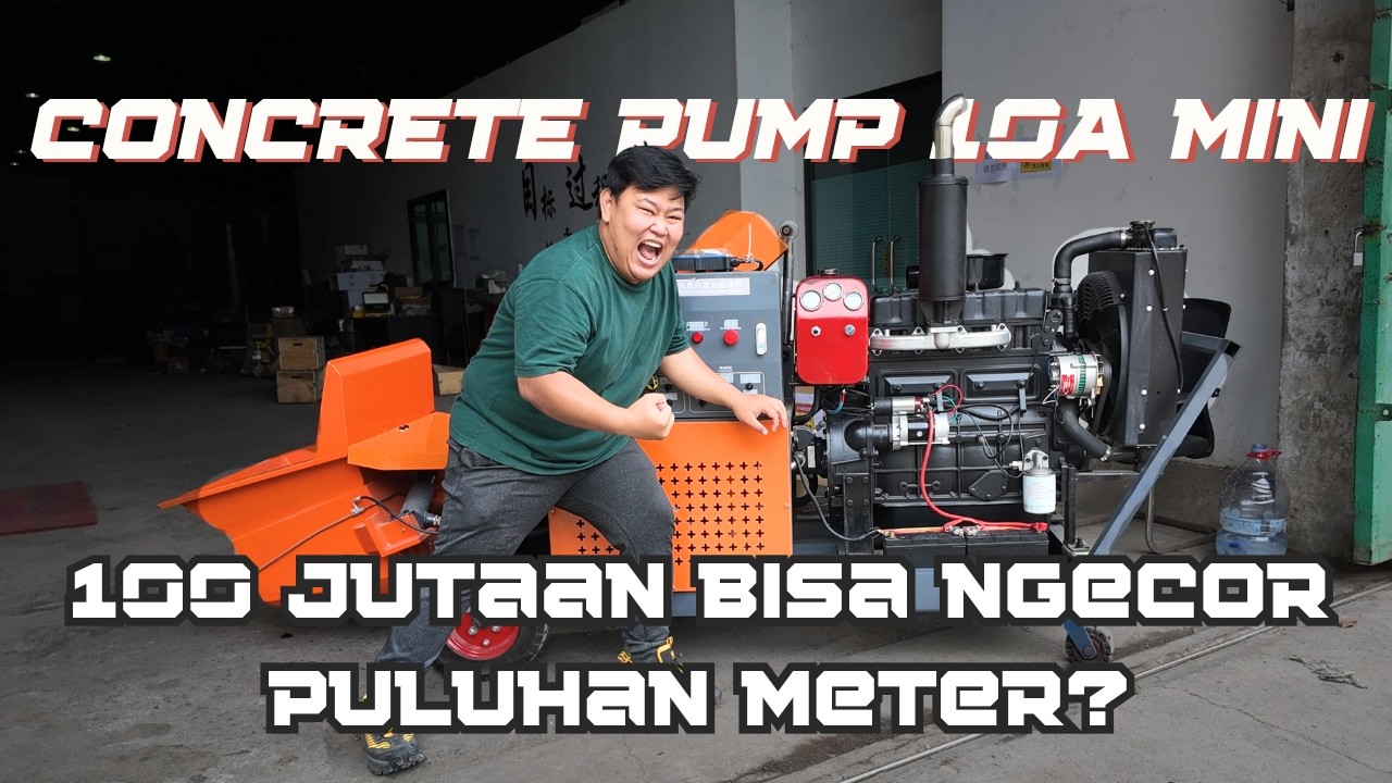 Mesin Concrete Pump 10A | Mesin Pompa Kodok 10A  | Mesin Pompa Beton Termurah!!