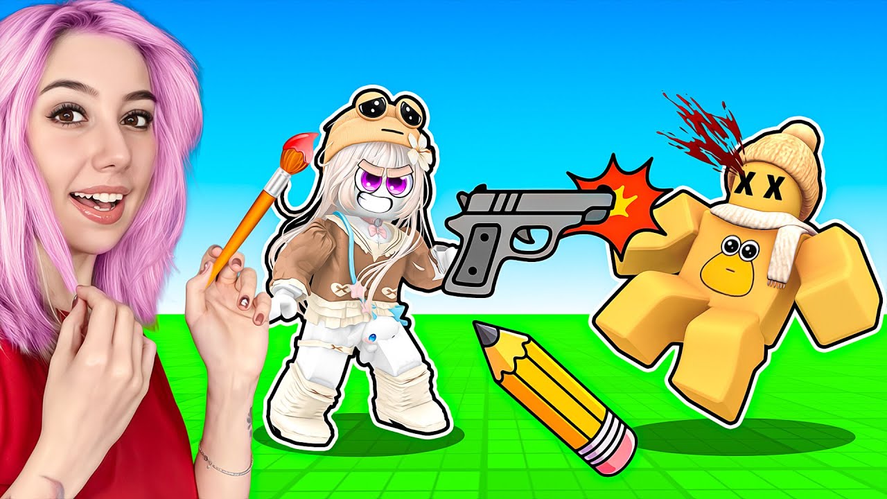 Orice DESENEZ prinde viata in Roblox...