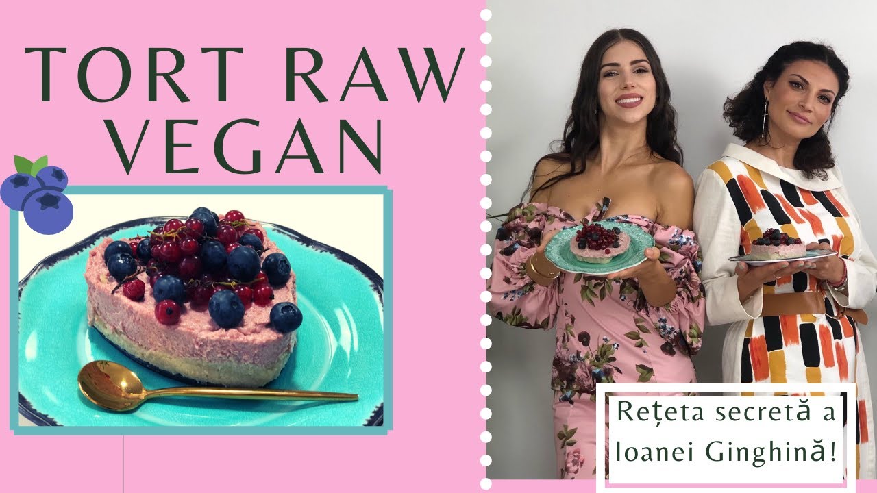 In Bucatarie cu Ioana Ginghina/ Tort Raw Vegan (Discutii si retete)