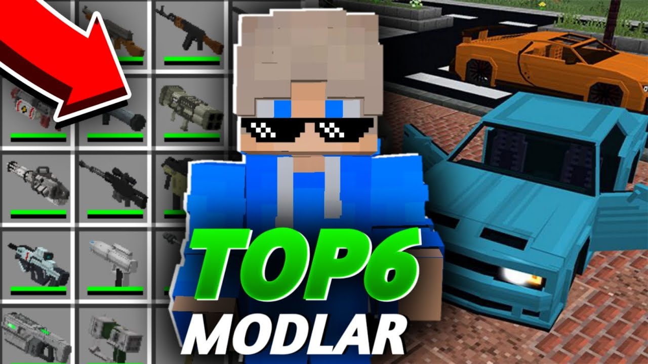 MINECRAFT UCHUN ENG ZOR TOP6 TA MODLARNI ABZOR QILDIM// MINECRAFT UZBEKCHA VIDEO//@Eazyjon 
