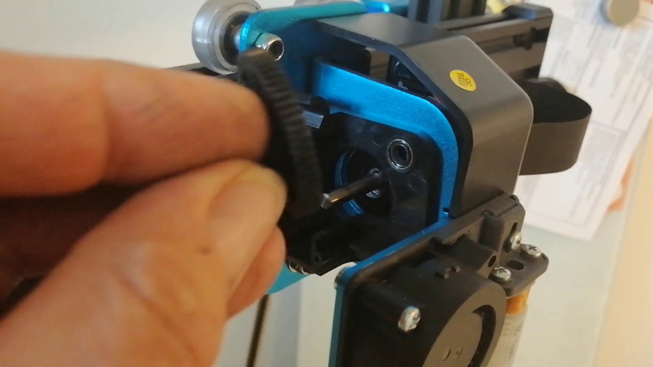 Sidewinder x1 montaggio hotend modificato (tipo Genius)