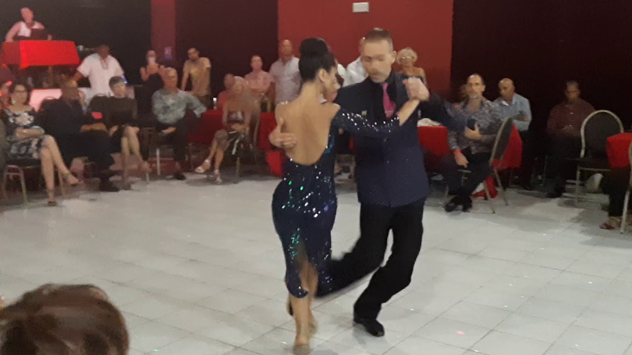 Nadtochi Michael & Paulita Duarte festival de tango Argentin Martinique février 2020.