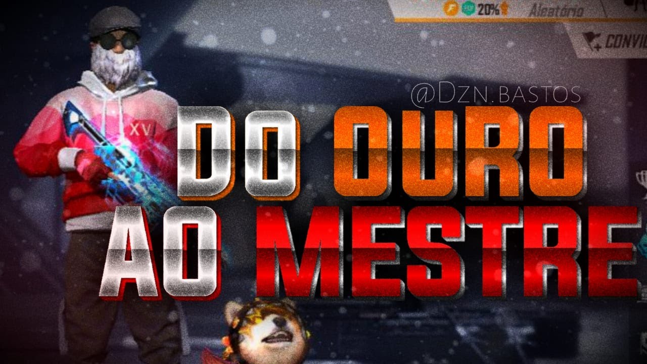 DO OURO AO MESTRE SOLO (TEMPORADA 15) - FREE FIRE MOBILE