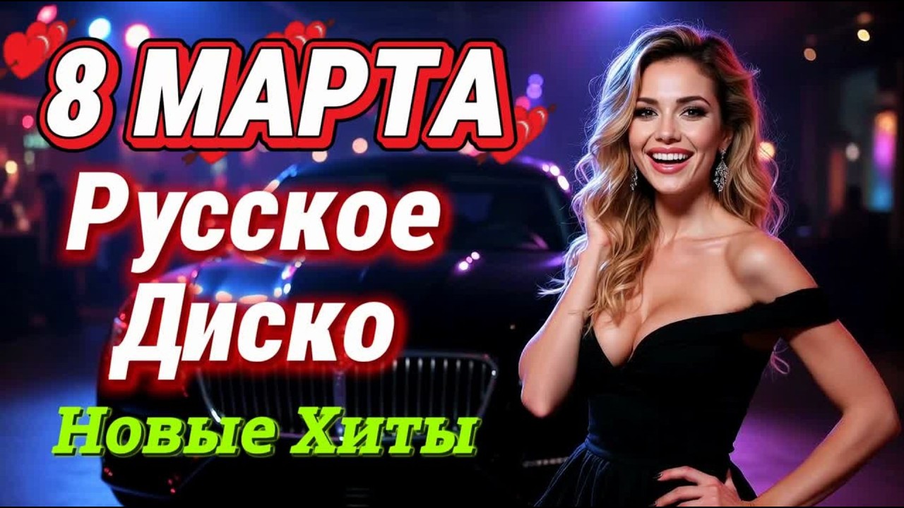 Праздничный Концерт Для Женщин 8 МАРТА 🌹 Русское Диско Шансон Зажигательные Хиты Танцуй!