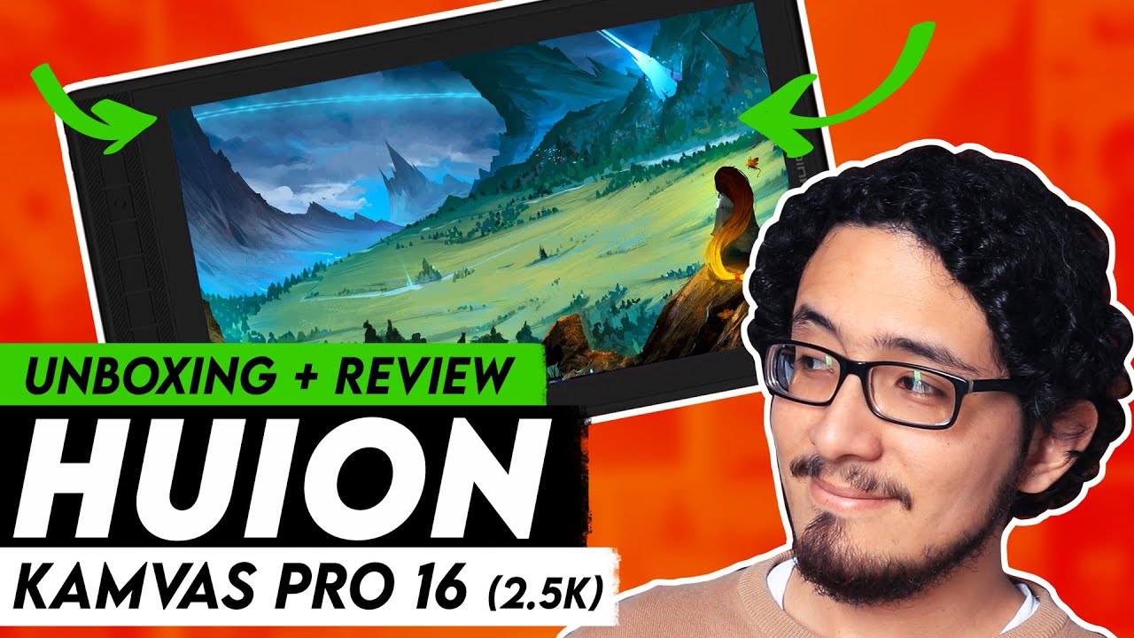 ¿QUÉ TAL ES LA HUION KAMVAS PRO 16 2.5K? (Unboxing + Review en español)| Joaquin Art n' Stuff
