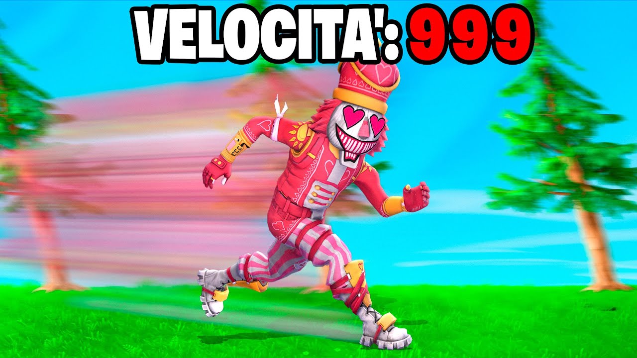 FORTNITE MA LA TUA VELOCITÀ AUMENTA AD OGNI KILL!