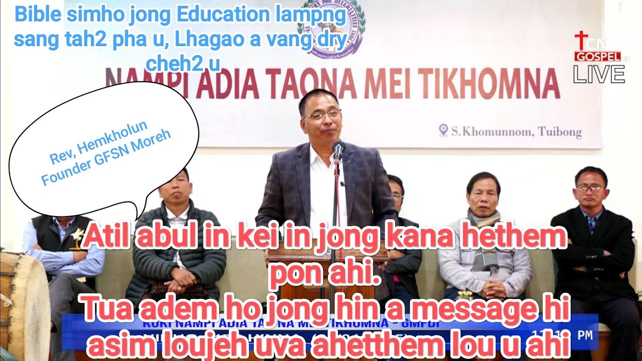 Evan,Nu Thuphon umding sei || Rev,Hemkholun Testimony -Founder Gospel for Shalom Nation/28-1-2025