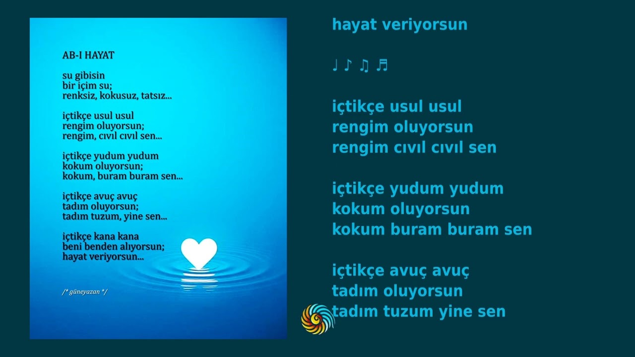 AB-I HAYAT (v1) ... şiirimli şarkılar ...