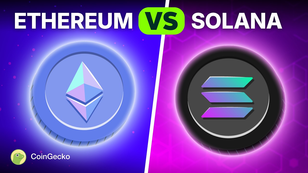 Ethereum и Solana для начинающих (различия объясняются за 3 минуты)