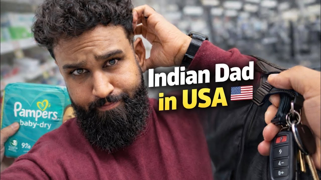 A Realistic Day in My Life as a DAD | Amazon Returns, Gym & Baby Essentials | Vlog | 🇮🇳➡️🇺🇸
