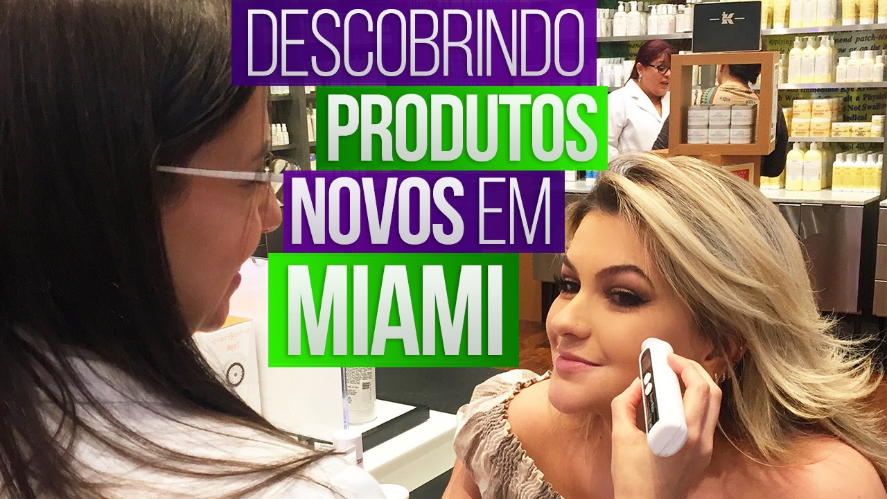 DESCOBRINDO PRODUTOS NOVOS EM MIAMI COM ALICE SALAZAR