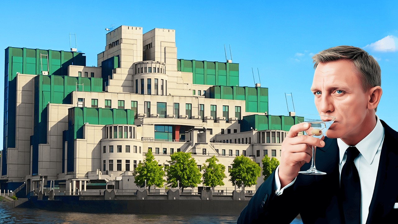 INSIDE MI6 Headquarters: High Tech and Spies