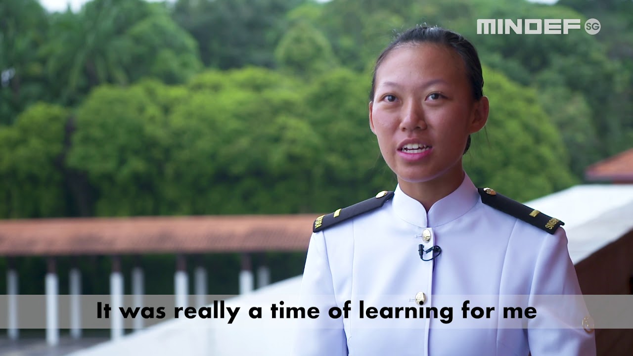111/18 Officer Cadet Course Commissioning Parade: 2LT Audrey Tey