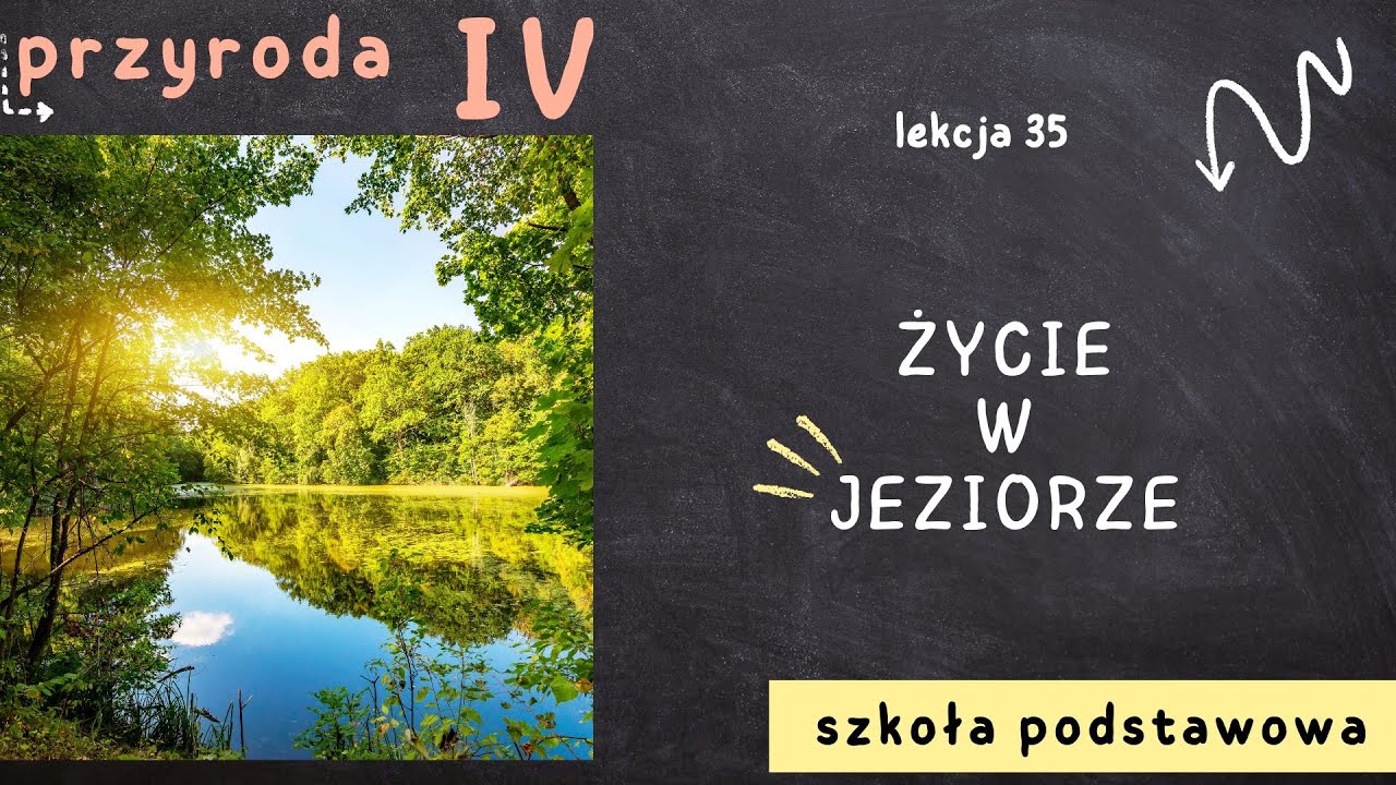 Przyroda klasa 4 [Lekcja 35 - Życie w jeziorze]