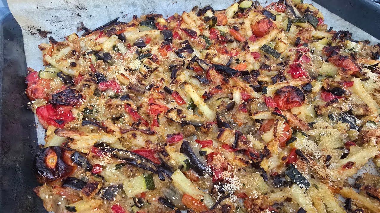 Verduras Gratinadas al horno/ ✅ Parrillada de Verduras