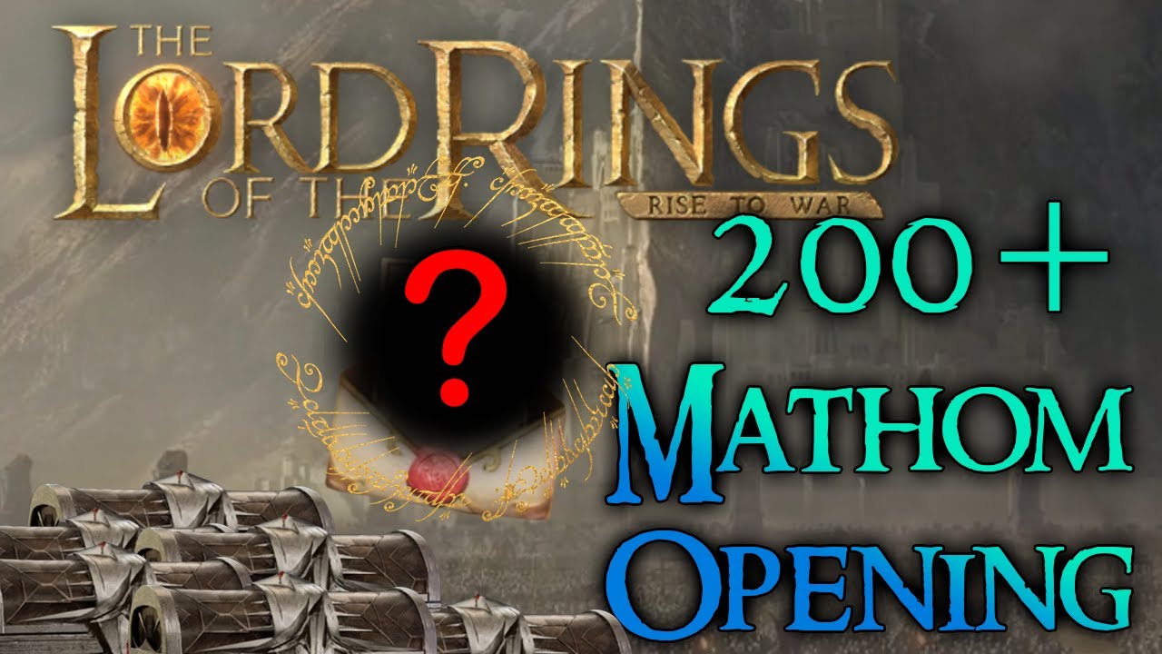 Lotr: Rise to War - 200+ Mathoms to Celebrate Season 2 (T3 PULL!)
