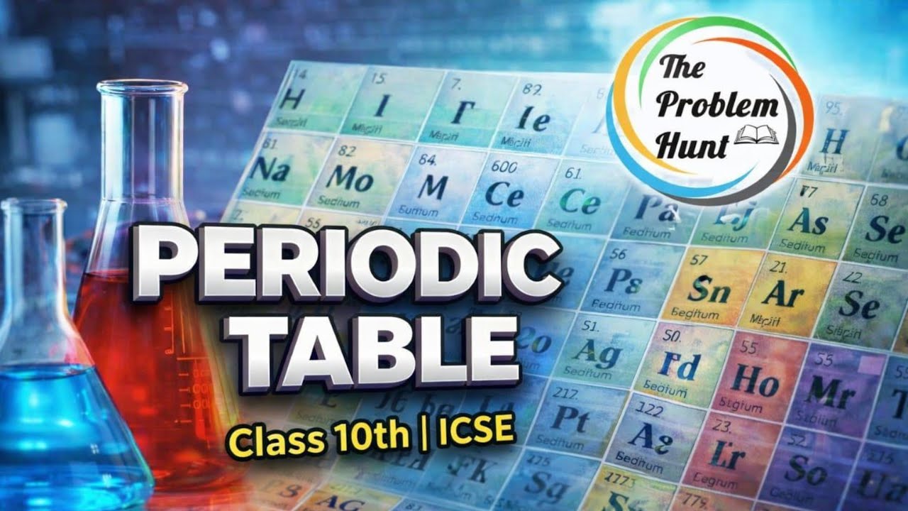 Periodic Table Intext Questions | Class 10 ICSE Chemistry | The Problem Hunt