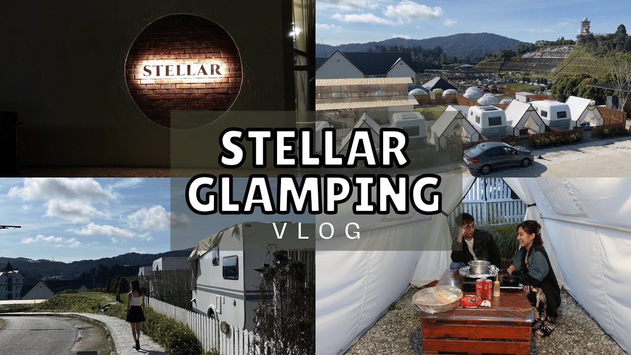 Glamping at STELLAR Cameron Highlands Vlog 2024 | Lux Tent | Hotpot Dinner