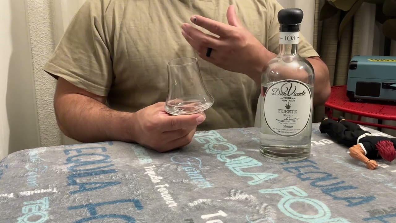 Don Vicente Fuerte 108 tequila blanco ( high proof blanco ) review