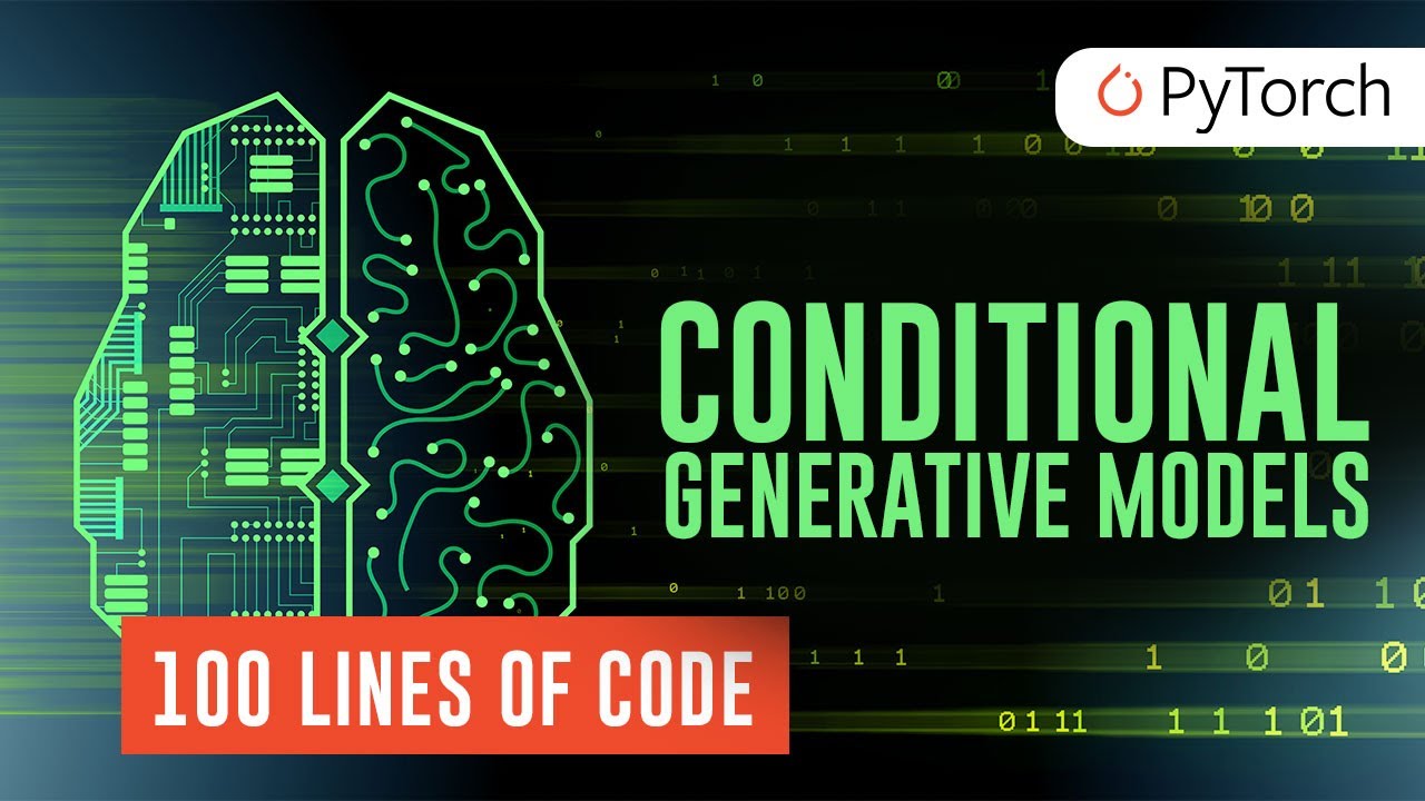Machine Learning | Conditional Generative Adversarial Nets in 100 lines of PyTorch code
