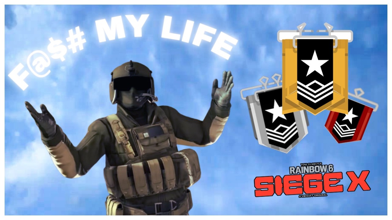 ranked siege is painful..