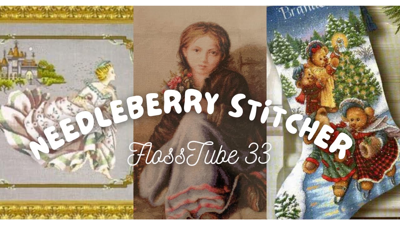 FlossTube 33 - Stitching Progress