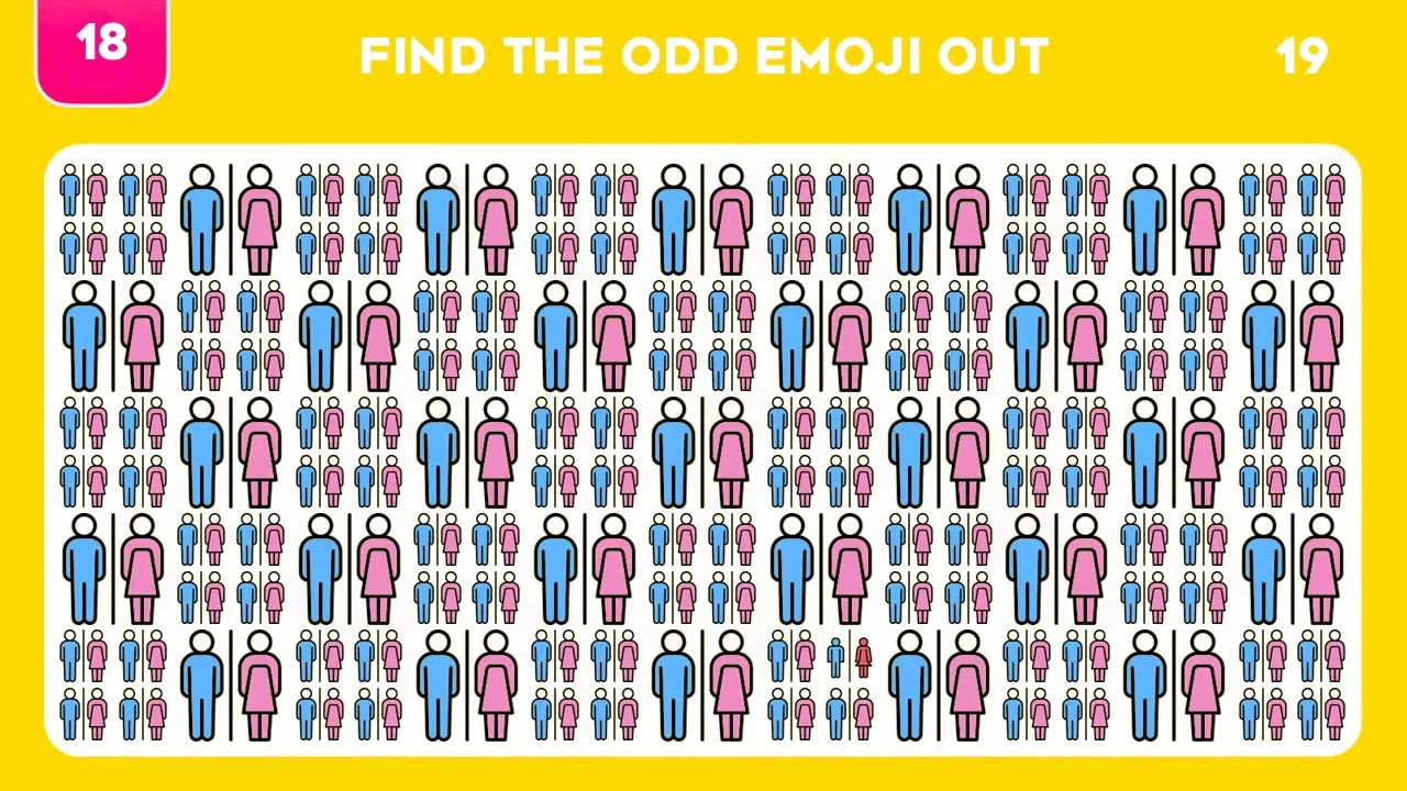 Find The Odd Emoji Out | Emoji Quiz