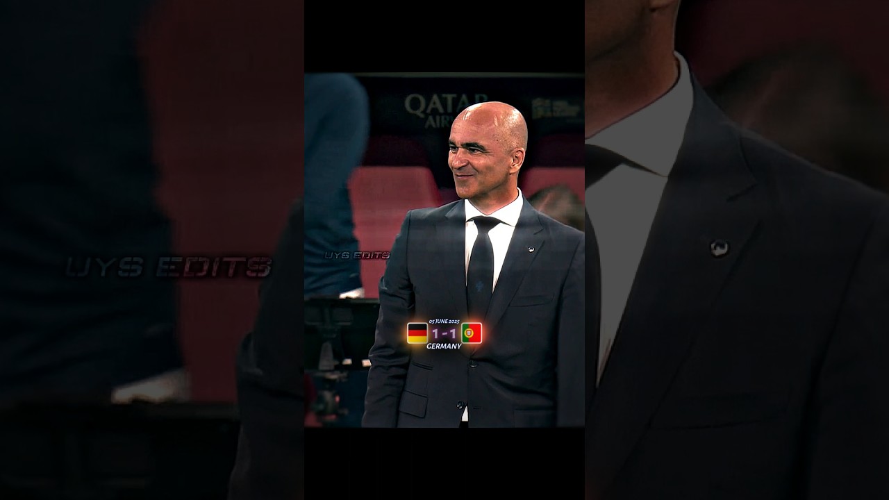 Francisco Concei&ccedil;&atilde;o made Roberto Martinez 😃 #shorts  #football #trending #viralvideo #portugal