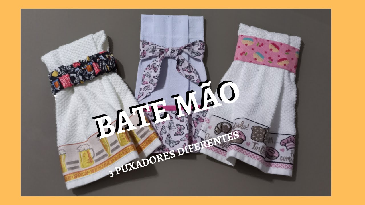 Bate Mão / 3 Puxadores Diferentes / Peças Fáceis