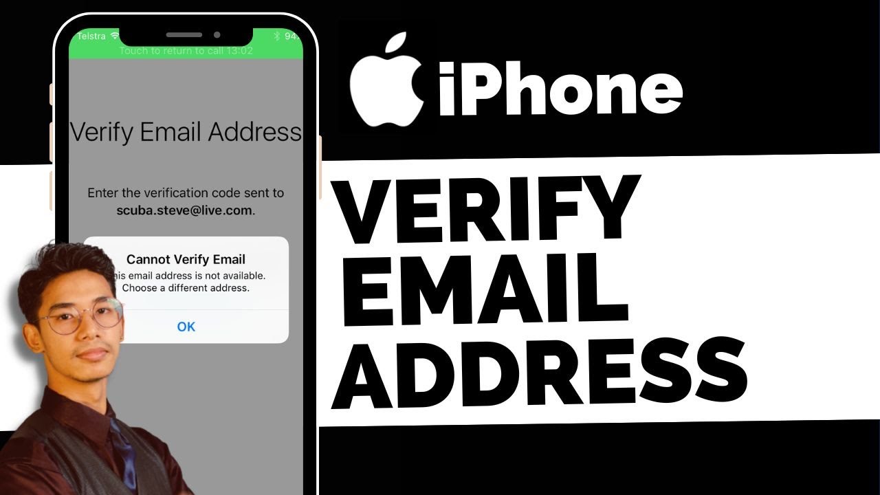 How To Verify Email Address On iPhone !