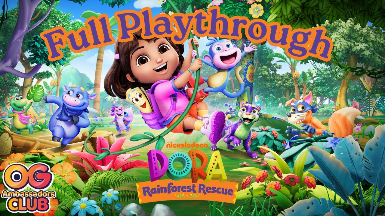 Dora - Rainforest Rescue - Full Playthrough - Lets Play - Xbox Series X #DoraRainforestRescue #ad