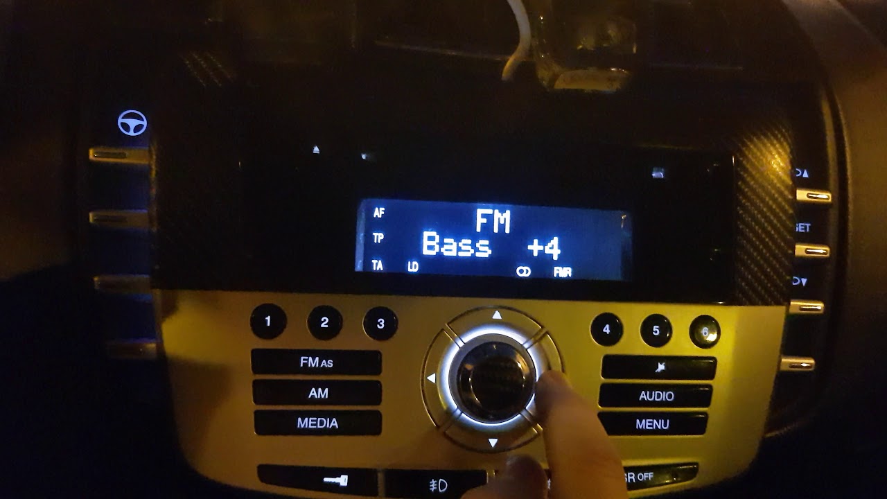 Menu radio Lancia Delta