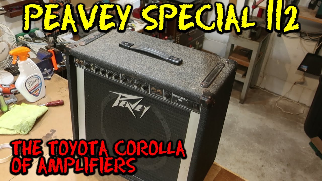 Amplifiers - My gigging rig for 2025 - Peavey Special 112 refurbishment