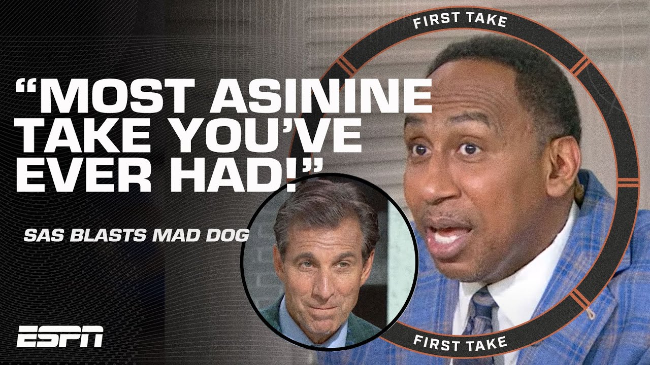 Stephen A. is UP IN ARMS over Mad Dog's take on Aaron Rodgers in NYC 🤣 | First Take