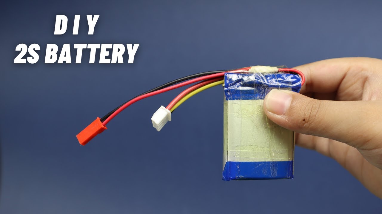 Build Your Own 2S LiPo Battery at Home | Complete DIY Tutorial