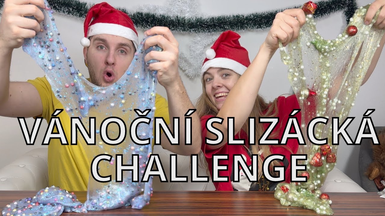 Největší lepivá Vánoční challenge s bráchou!